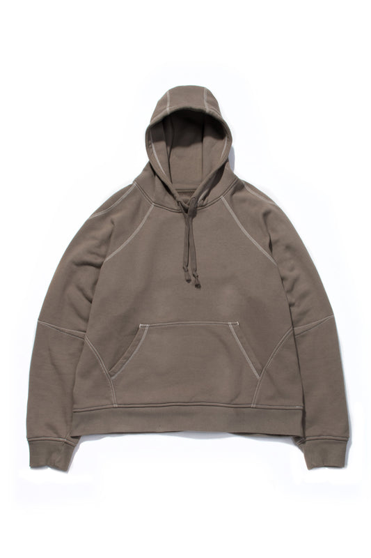 Coverstitch Hoodie Charcoal
